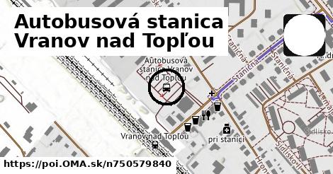 Autobusová stanica Vranov nad Topľou