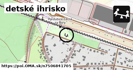 detské ihrisko