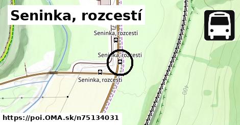 Seninka, rozcestí