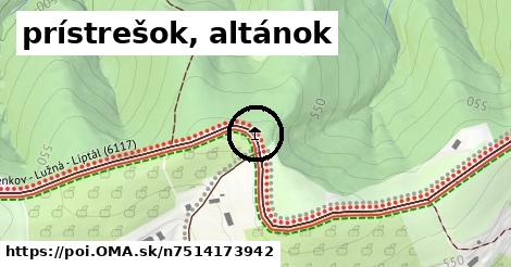 prístrešok, altánok