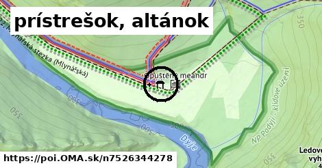 prístrešok, altánok