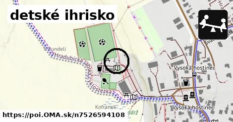 detské ihrisko