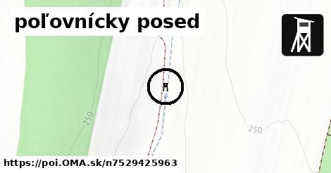 poľovnícky posed