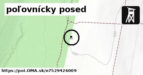 poľovnícky posed