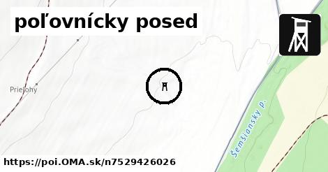 poľovnícky posed