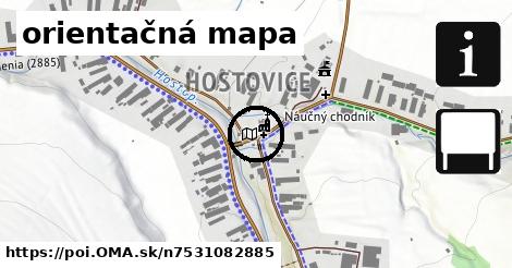 orientačná mapa