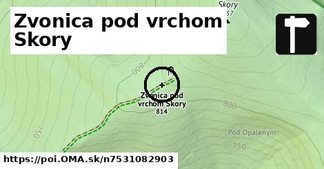 Zvonica pod vrchom Skory