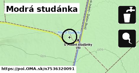 Modrá studánka