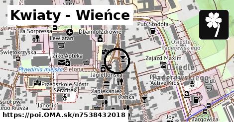 Kwiaty - Wieńce