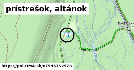 prístrešok, altánok