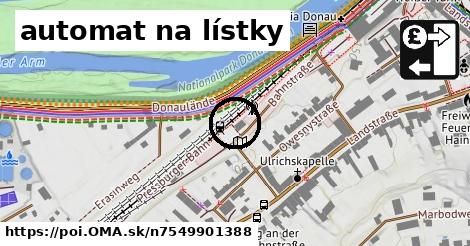 automat na lístky