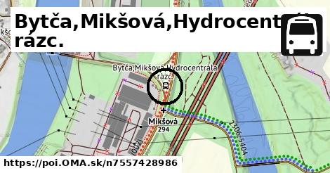 Bytča,Mikšová,Hydrocentrála rázc.