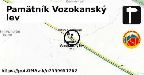 Pamätník Vozokanský lev