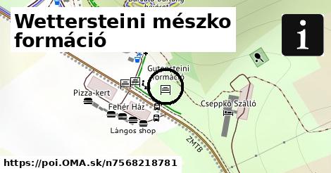 Wettersteini mészko formáció