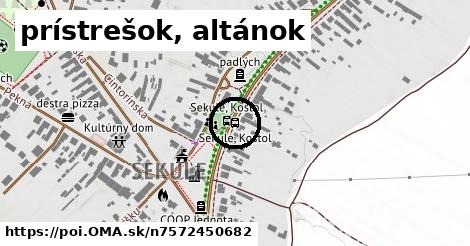 prístrešok, altánok