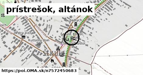 prístrešok, altánok