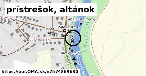 prístrešok, altánok