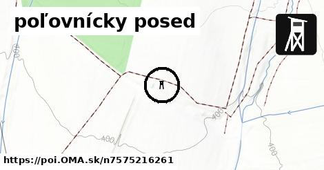 poľovnícky posed