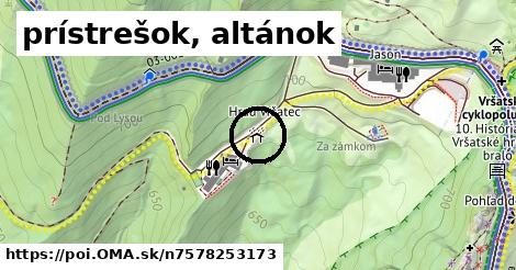 prístrešok, altánok