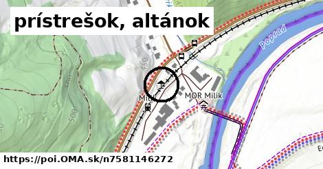 prístrešok, altánok