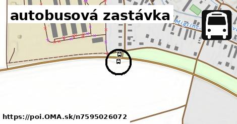 autobusová zastávka