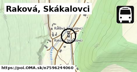 Raková, Skákalovci