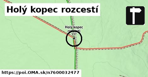 Holý kopec rozcestí