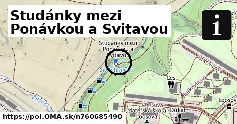 Studánky mezi Ponávkou a Svitavou