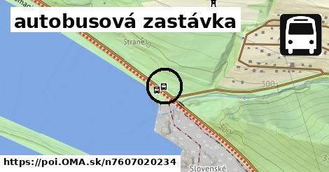 autobusová zastávka