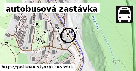 autobusová zastávka