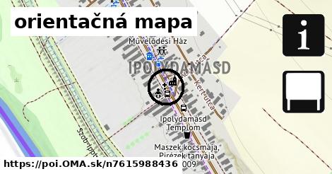 orientačná mapa