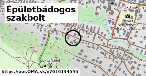 Épületbádogos szakbolt