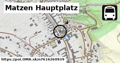 Matzen Hauptplatz