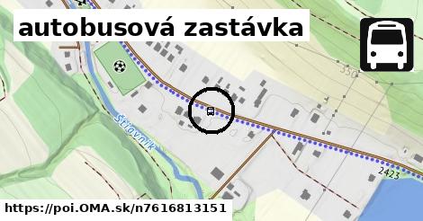 autobusová zastávka