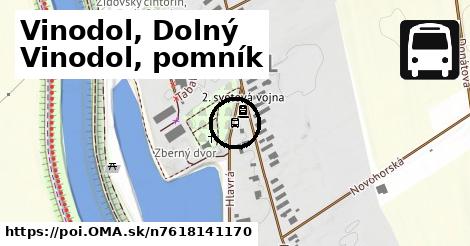 Vinodol, Dolný Vinodol, pomník