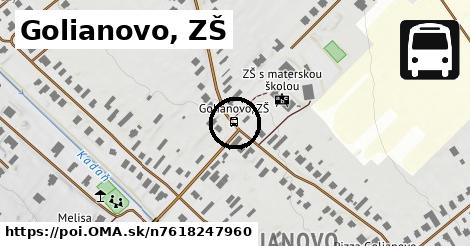 Golianovo, ZŠ