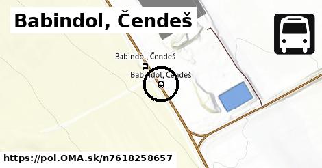 Babindol, Čendeš