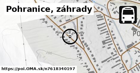 Pohranice, záhrady