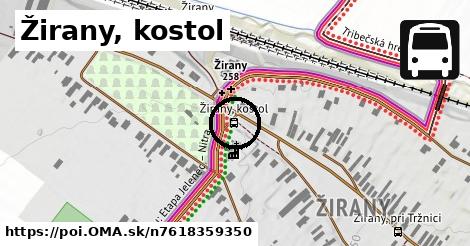 Žirany, kostol