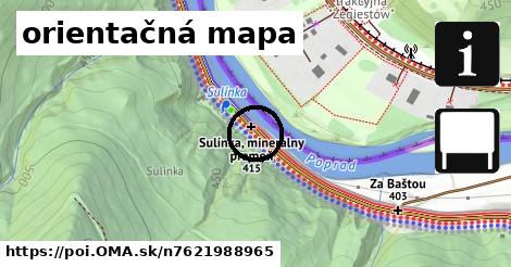 orientačná mapa