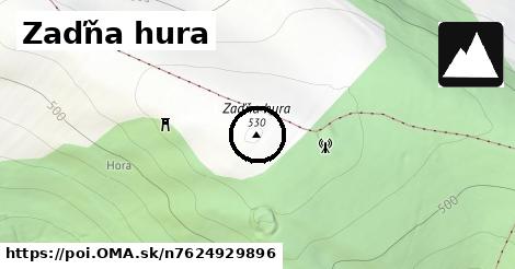 Zaďňa hura