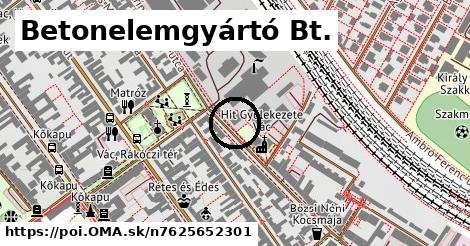 Betonelemgyártó Bt.