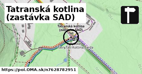 Tatranská kotlina (zastávka SAD)