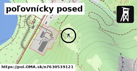 poľovnícky posed