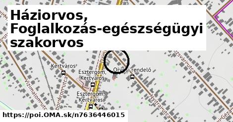 Háziorvos, Foglalkozás-egészségügyi szakorvos