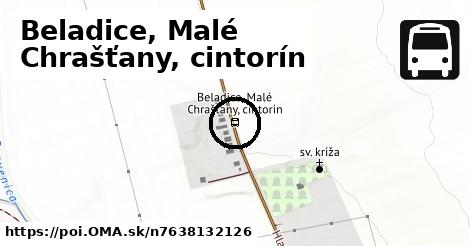 Beladice, Malé Chrašťany, cintorín