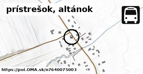 prístrešok, altánok