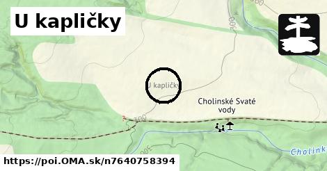 U kapličky