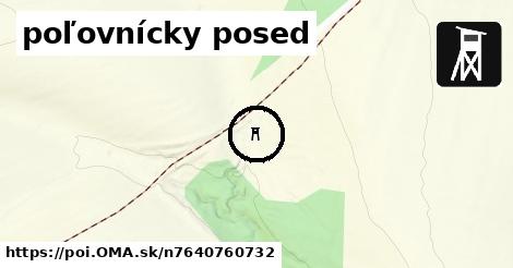 poľovnícky posed