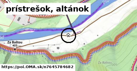 prístrešok, altánok